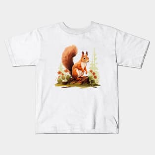 Squirrel Love Kids T-Shirt